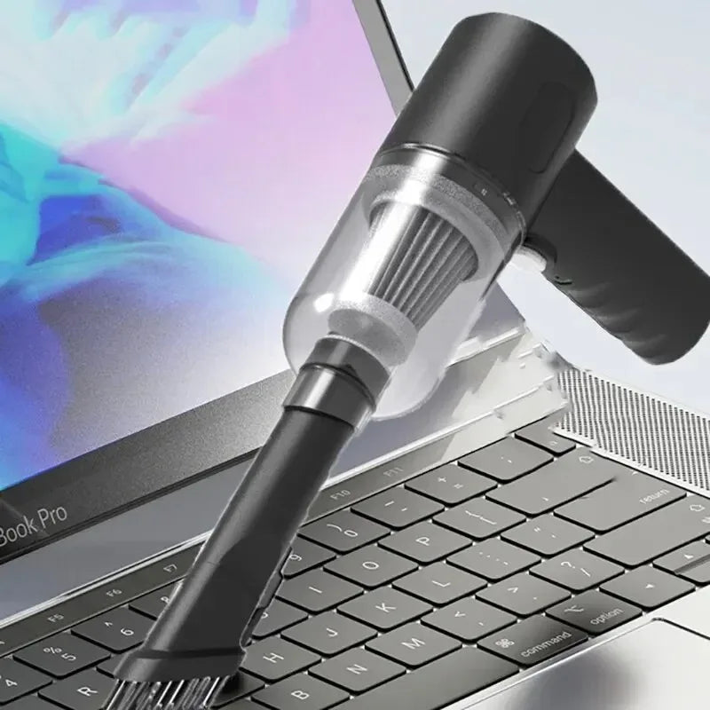 Wireless Car Vacuum Cleaner USB Charging 1200mAh Portable Cleaning