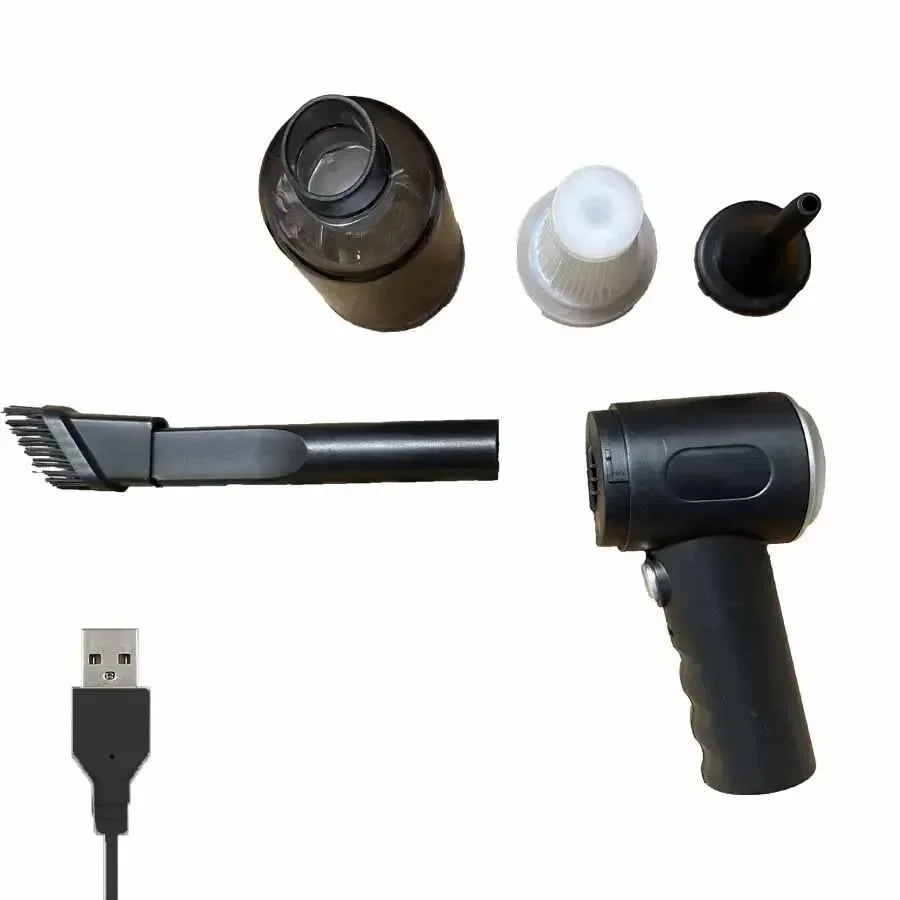 Wireless Car Vacuum Cleaner USB Charging 1200mAh Portable Cleaning