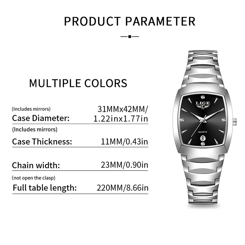 LIGE Watch women