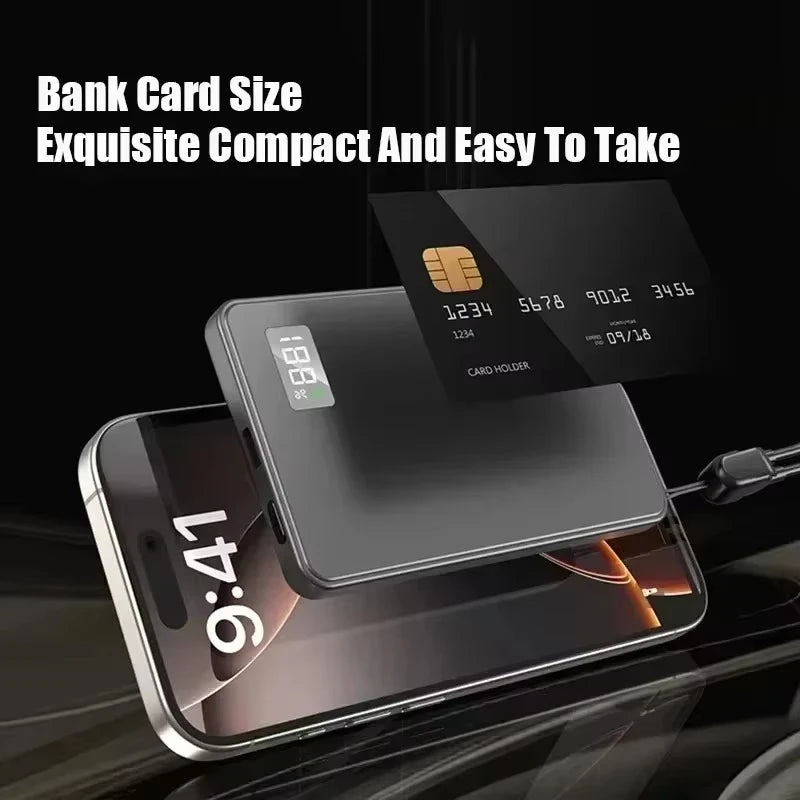 Magnetic Wireless PowerBank Fast Charging Portable External Thin Battery for Magsafe For iPhone Samsung 2026