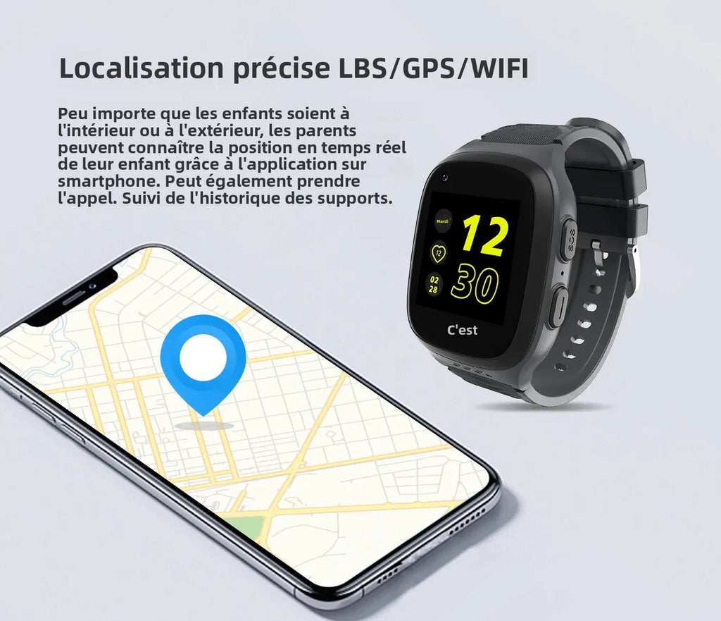 Montre Gps pour Enfant