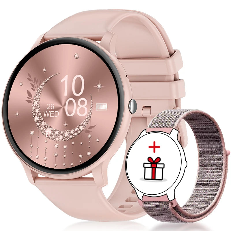 LIGE New Smart Watch Wireless Charging Smartwatch Bluetooth