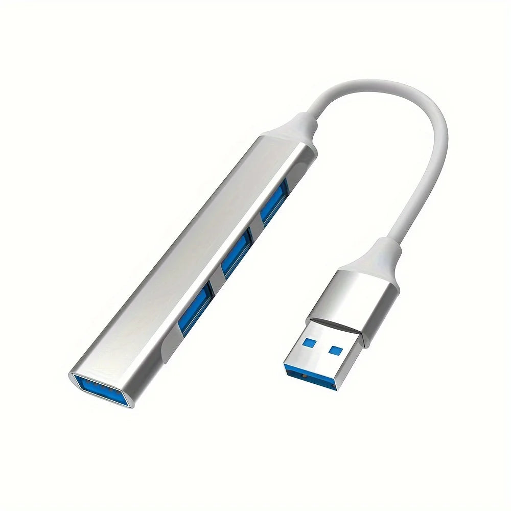 4-Port Multi-Splitter Type C Hub USB Adapter OTG for Xiaomi Lenovo MacBook 13 15