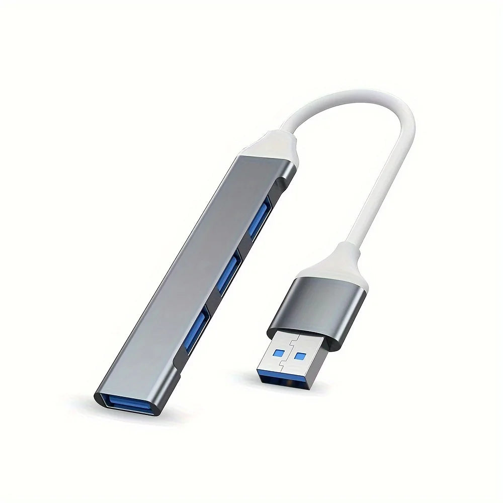 4-Port Multi-Splitter Type C Hub USB Adapter OTG for Xiaomi Lenovo MacBook 13 15