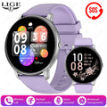 LIGE New Smart Watch Wireless Charging Smartwatch Bluetooth