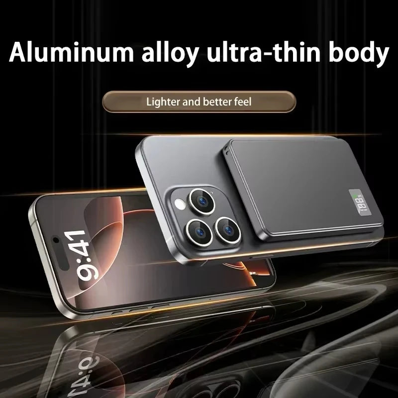 Magnetic Wireless PowerBank Fast Charging Portable External Thin Battery for Magsafe For iPhone Samsung 2026